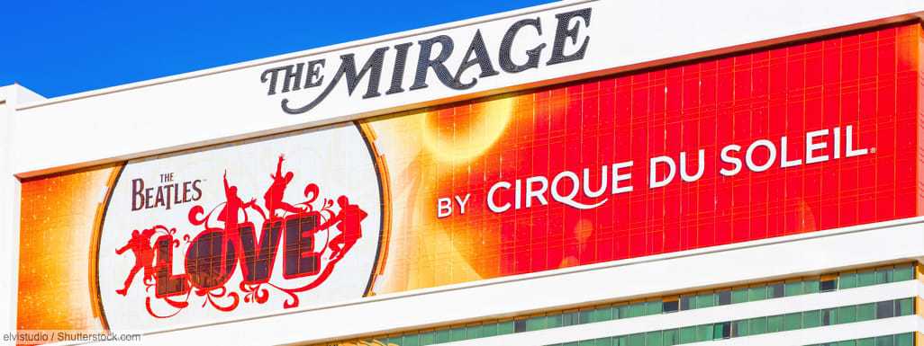 Shows på Mirage hotellet i Las Vegas